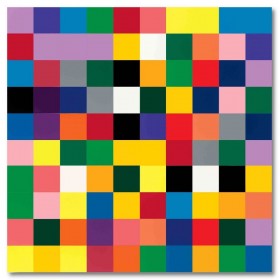 Αφίσα (αφηρημένο, πολύχρωμο, σχήματα, γραμμές, χρώματα)